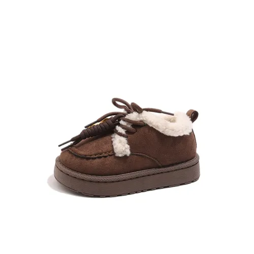 KINDDOG Устойчивые к истиранию противоскользящие низкие топовые детские хлопковые ботинки