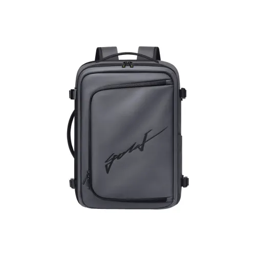 GOLF Ткань Рюкзак Мужской Черный Серый