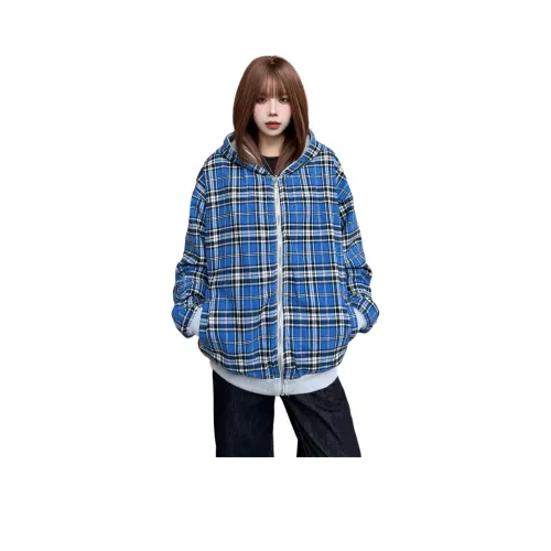EIDOLON GRAIN Синяя клетка Унисекс Куртки