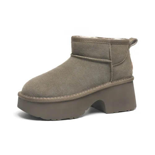 Теплоизоляционный увеличивающий высоту устойчивый к истиранию противоскользящий сноубутсы на 8 см женские