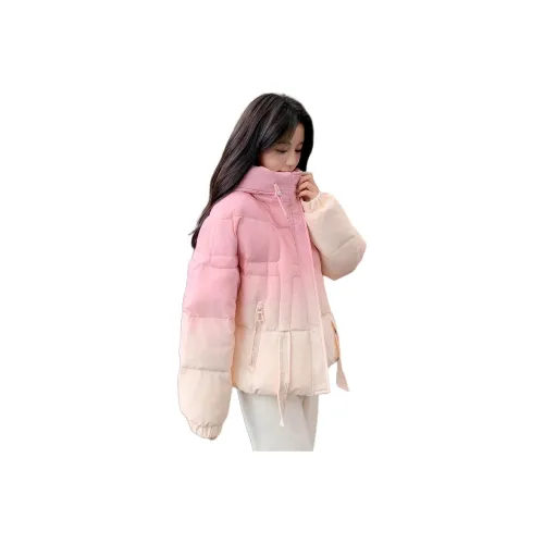 MUCCHIC Градиент Розовый Женский Пуховик
