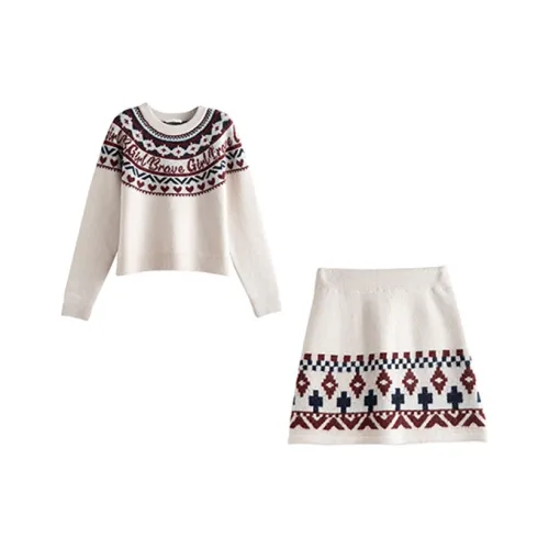 Tonlion Белый тон Женские Повседневные костюмы