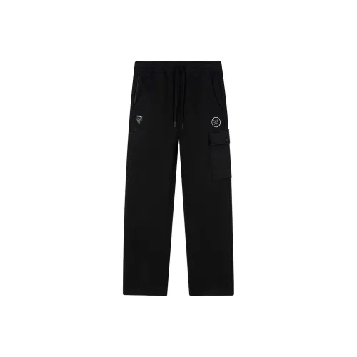 Подкладка Черный Мужские Спортивные Штаны