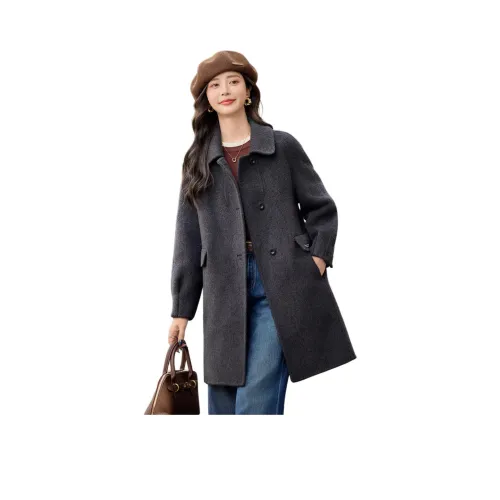 Kangaroo Темно-серый Женский Пальто