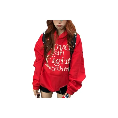 Amyway Red Women's Sweatshirts Amyway Красный Женские Свитшоты