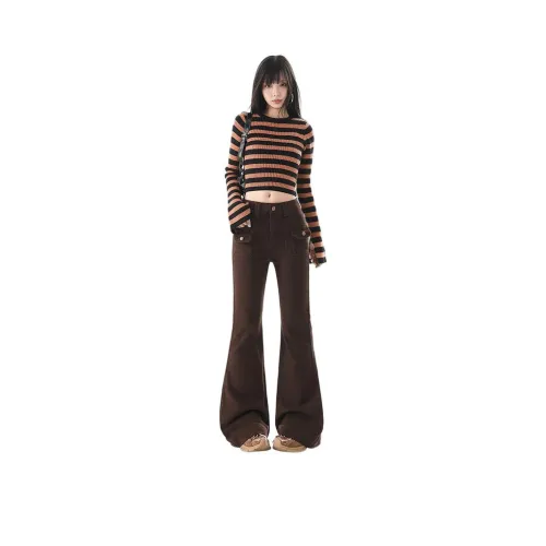 FLIM Оранжевый Коричневый SHADES Женские Джинсы