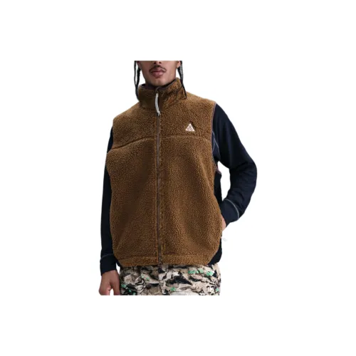 nike ACG Лесной мшистый Деревянный Коричневый черный Ярко-фиолетовый Белый цвет вершины Мужские майки