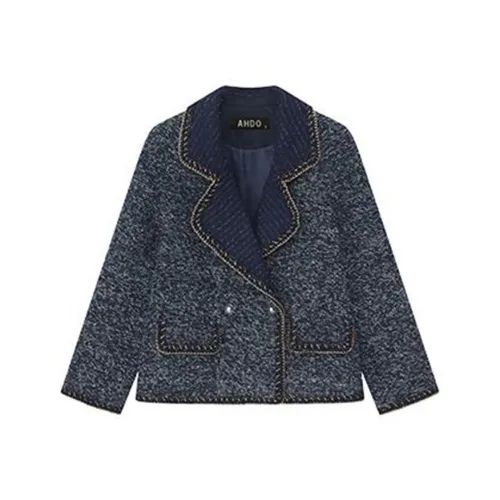 AHDO Темно-синие женские куртки