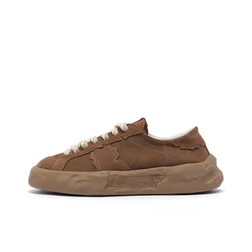 Soilios Грязь Обувь Увеличение Высоты Легкий Противоскользящий Низкий Топ Повседневная Обувь Унисекс Коричневый Осенний Зимний