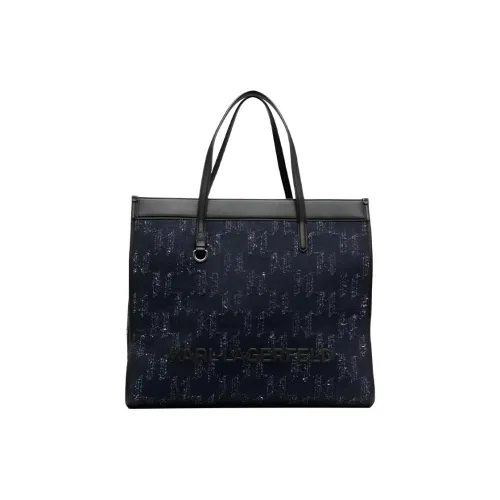 Karl Lagerfeld Тоут Сумка Сумка для покупок Сумка на одно плечо Большая Женская Синяя