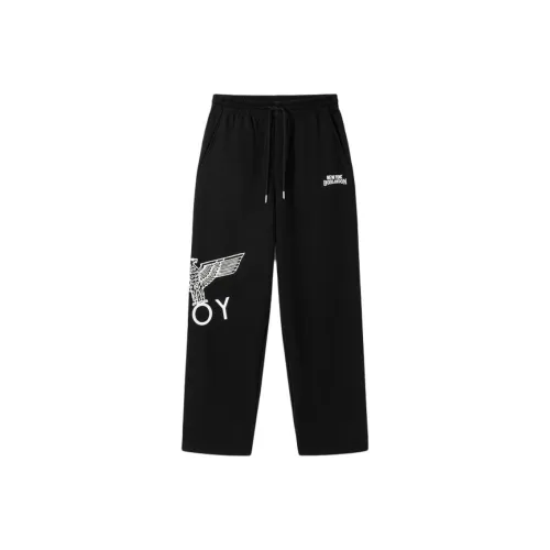 Boy London Черные Унисекс Повседневные Штаны