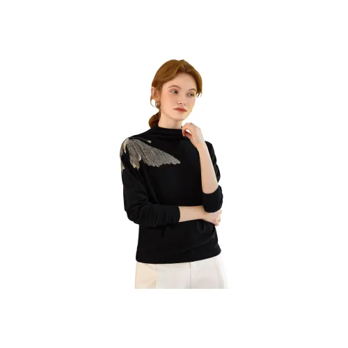 TOUCH Черные Женские T-рубашки