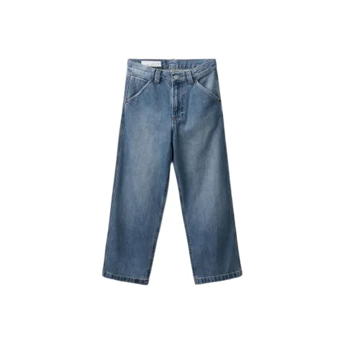 ZARA Средне-голубые Джинсы для детей