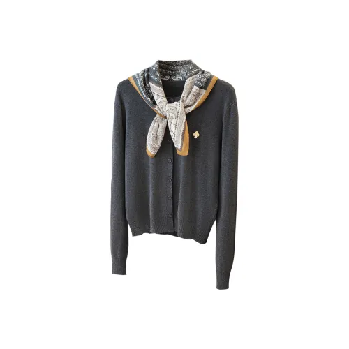 Cypress House Темно-серый Женский Трикотаж