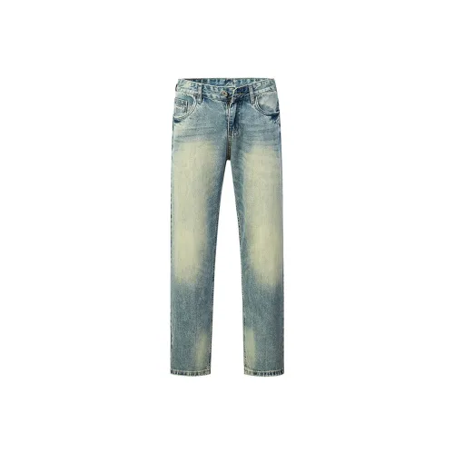98SQUID Blue Unisex Jeans