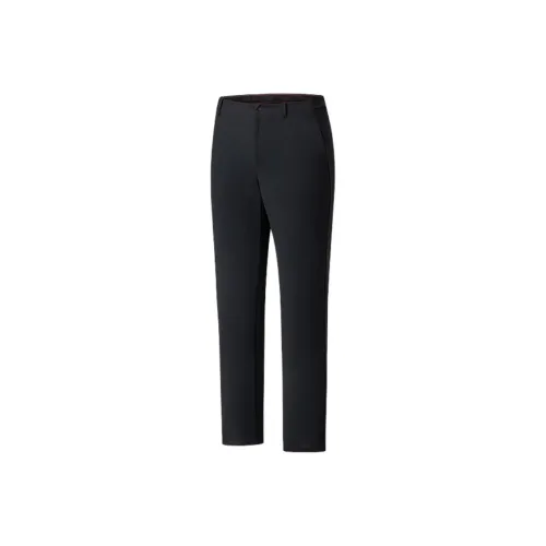 ANTA Черные Мужские Вязаные Спортивные Штаны