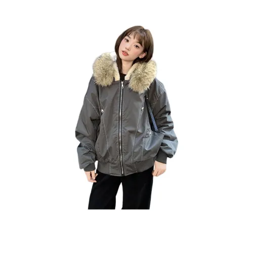 MINETTE Серый Унисекс Пуховики