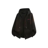 Чёрный (Розовый текст) с флисовой подкладкой