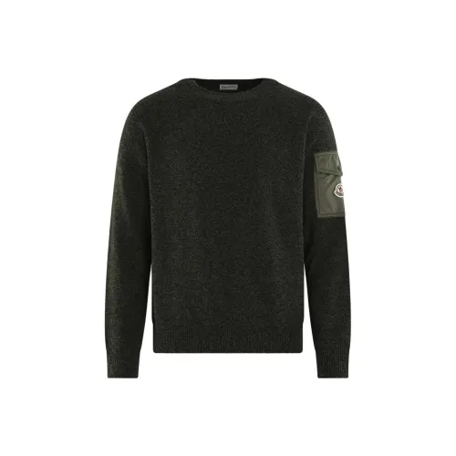 Moncler Зеленые Мужские Свитера
