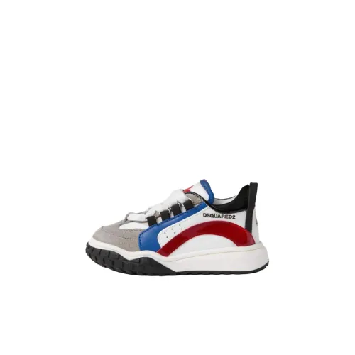 DSQUARED 2 Низкий топ Обувь для малышей Серый Белый Infant и Toddler