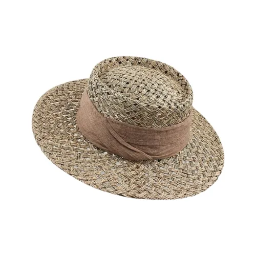 Ai Jiawei Соломенная плетеная панама унисекс