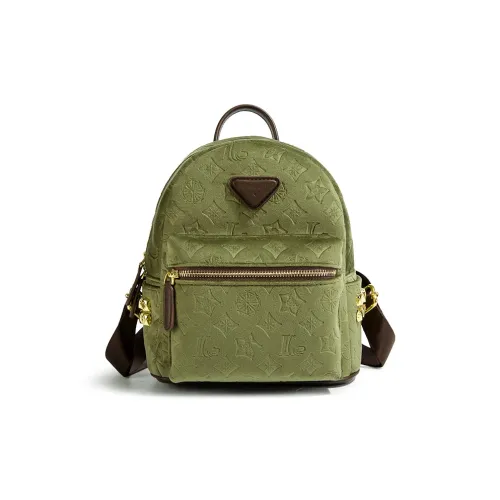 CAEISL KCIEL ПУ (полиуретан) Рюкзак Стандартный Женский Авокадо Зеленый