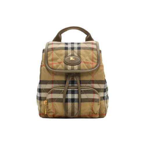 Burberry Horseshoe Полиамид Рюкзак Женские Песочный
