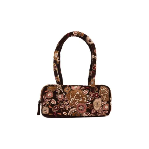 ZARA Полиэстер Одно Плечо Сумка Большая Женская Многоцветная