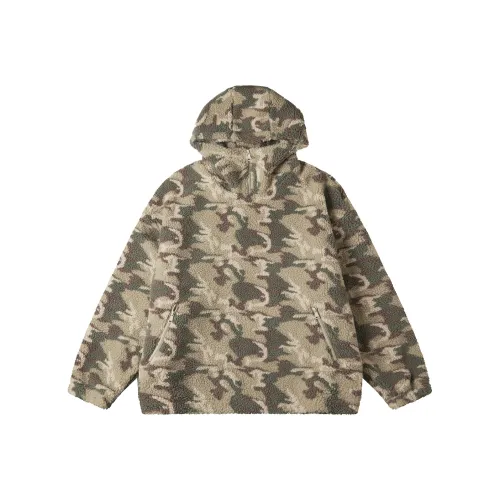 N Max Камуфляж Хаки Унисекс Бархатные Куртки