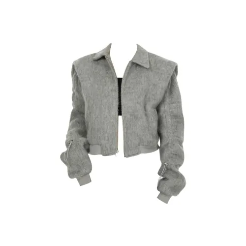 DITB Серый Женские Бархатные Куртки