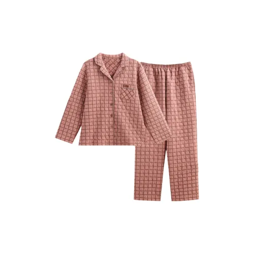 FOSS PHIL Винтажный розовый женский комплект пижам