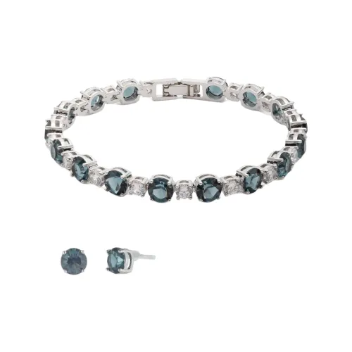 Givenchy Смешанный металл браслеты женские зеленый светло-зеленый