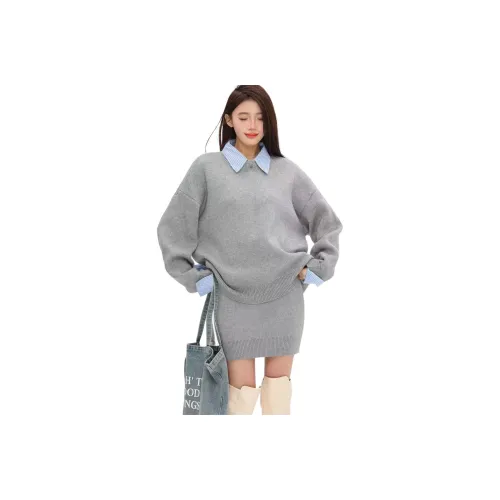 GUOZHEN Женские Комплекты с Юбкой