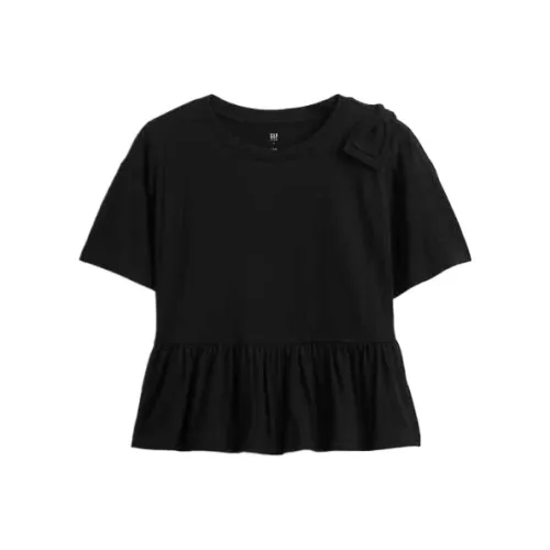 GAP T-рубашка Арочный Peplum T-рубашка Детская