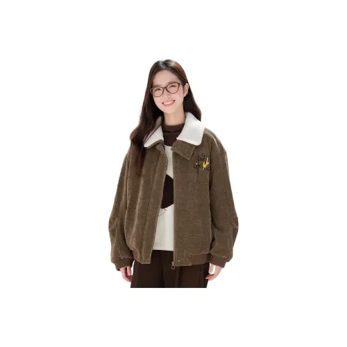Fragment Dark Coffee Women's Jackets