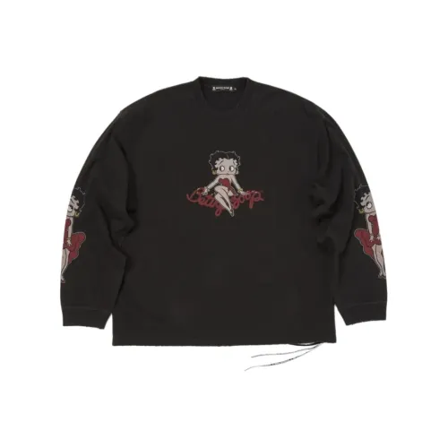 Mastermind JAPAN x BEIDIXIAOJIE LIANMINGKUAN MISS Betty Коллаборация FW25 T-Рубашка Мужская