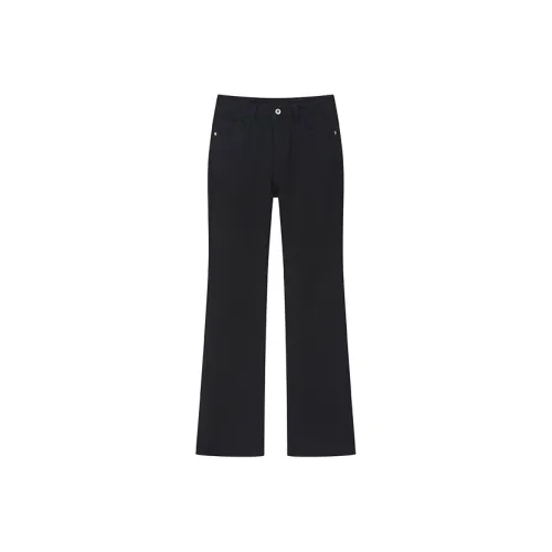 Ouyang Черные Женские Джинсы