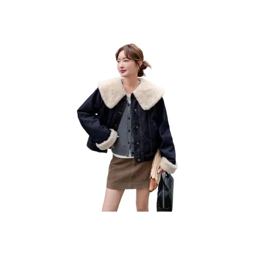 Kangaroo Изображение Цвет Женские Джинсовые Куртки