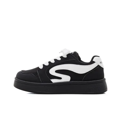 HUANQIU Легкий Дышащий Противоскользящий Низкий Топ Повседневная Обувь Женская Черная