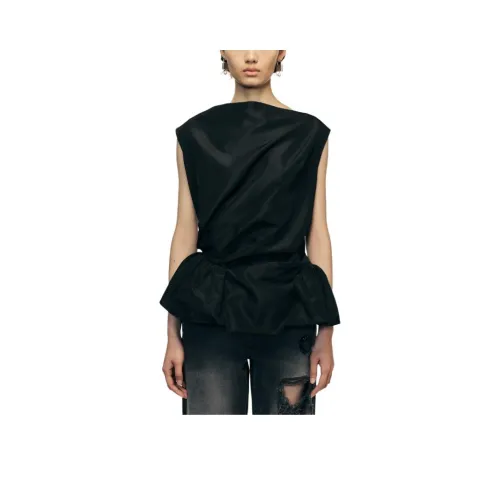 SIMONE ROCHA Черные Женские T-рубашки