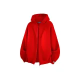 Красный (с капюшоном)