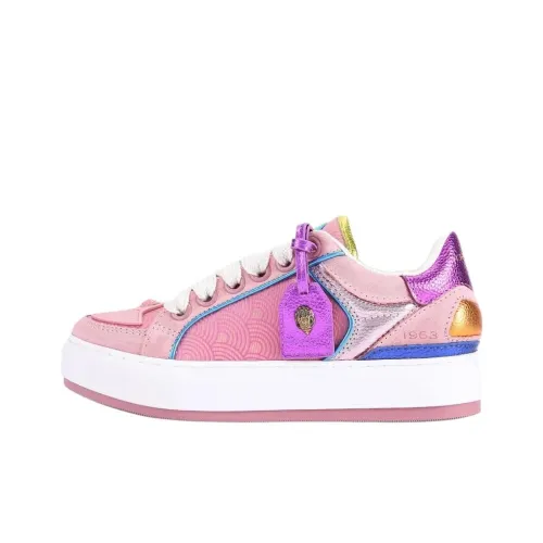 Kurt Geiger London Southbank Ярлык Низкие Кроссовки для скейтбординга Женские Розовые