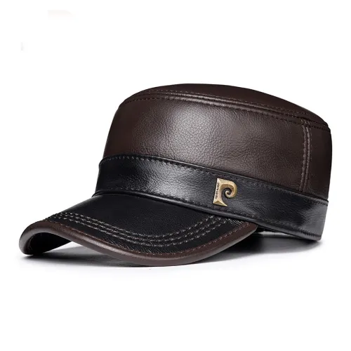 PIERRE CARDIN Кепки из коровьей кожи Мужские