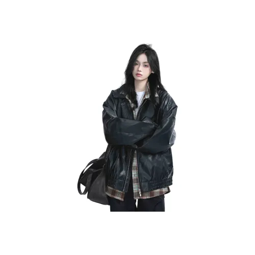 YOUSEKOO Кожа Куртка Женская