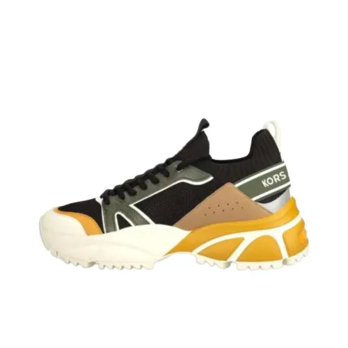 MICHAEL KORS Низкий топ Повседневная обувь Мужская Желтая