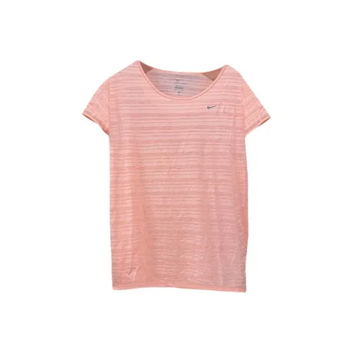 Nike Dri Fit Розовый Женские T-рубашки