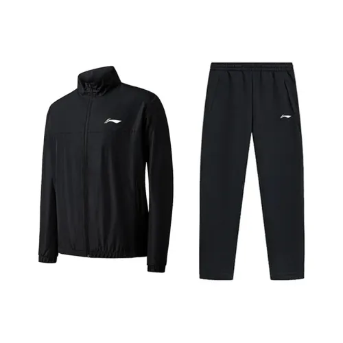 Лайнер Повседневная Спортивная Одежда Унисекс Черный + Черный