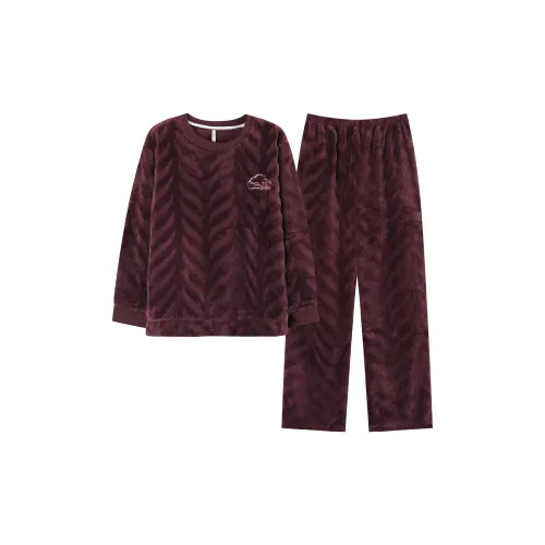 Shivs Домашний Комплект Женская Темно-Коричневый