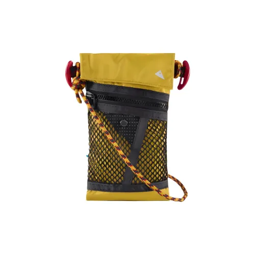 KLATTERMUSEN Algir Шнурок Карман Полиамид Чехол для телефона Сумка через плечо Бананка Мини Унисекс Золотой