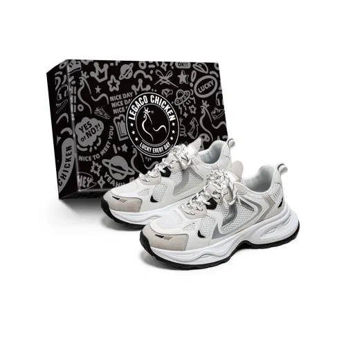 Legaco Chicken Амортизаторы Shock Abrasion Resistant Slip Resistant Низкий Топ Толстая подошва Кроссовки Мужские